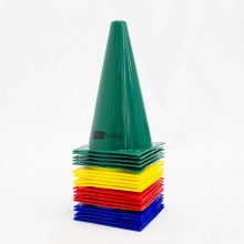 Sports Cones 9"/23cm (Set of 20 in a Bag)