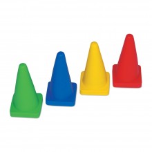 Sports Cones 4"/10cm, IAAF Specifications (Set of 20)