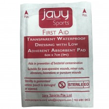 Transparent Waterproof Dressing with Low Adherent Absorbent Pad (6cm X 7cm)