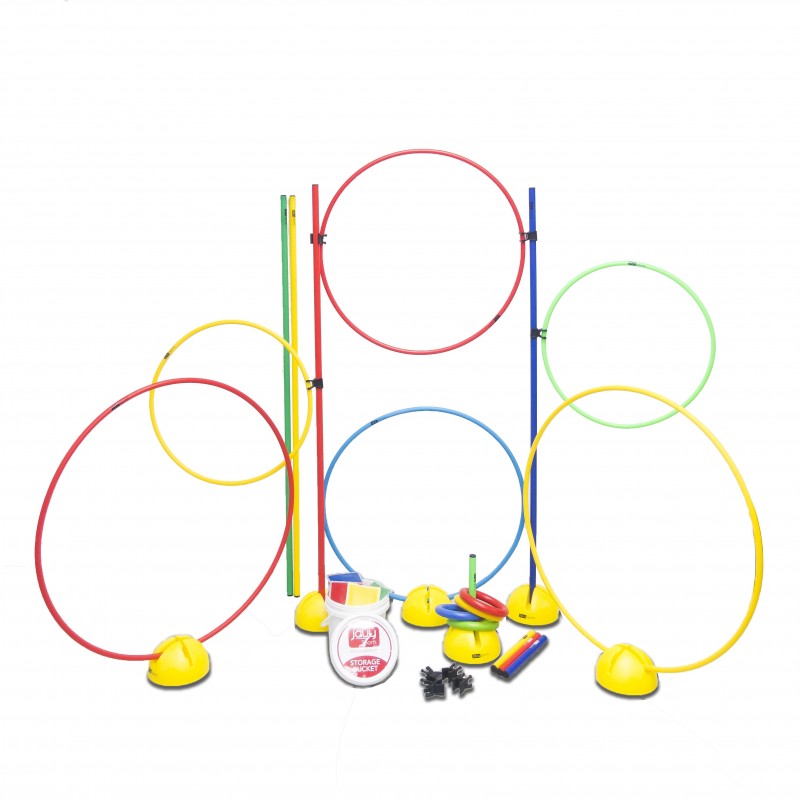 Hoops, Poles and Rings Play Set Hoops, Poles and Rings Play Set Basic set