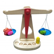 Wooden Balancing Scale 