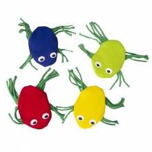Cloth Bean Bags (Frogs)