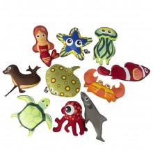 Dive Animals Bean Bags (Set of 10)