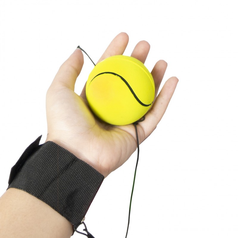 Foam Bouncy Ball With Wrist Strap