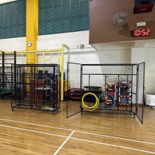 Sports Equipment Wire Mesh Cage