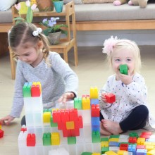 Co Block (BPA Free, Silicone Building Blocks for Kids)