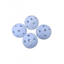 White Floorball Ball (set of 4)